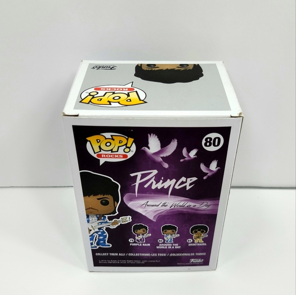 FUNKO POP! ROCKS #80 - PRINCE (Around The World In A Day) Vinyl Figure - NEW - Picture 8 of 8